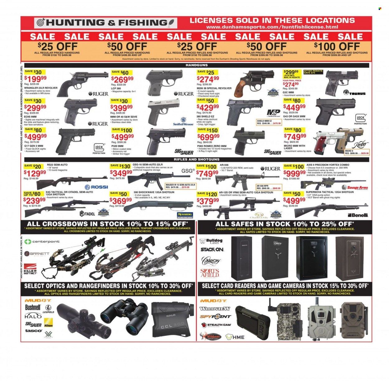 Dunham's Sports (MI, PA, WI) Weekly Ad Flyer February 20 to February 27