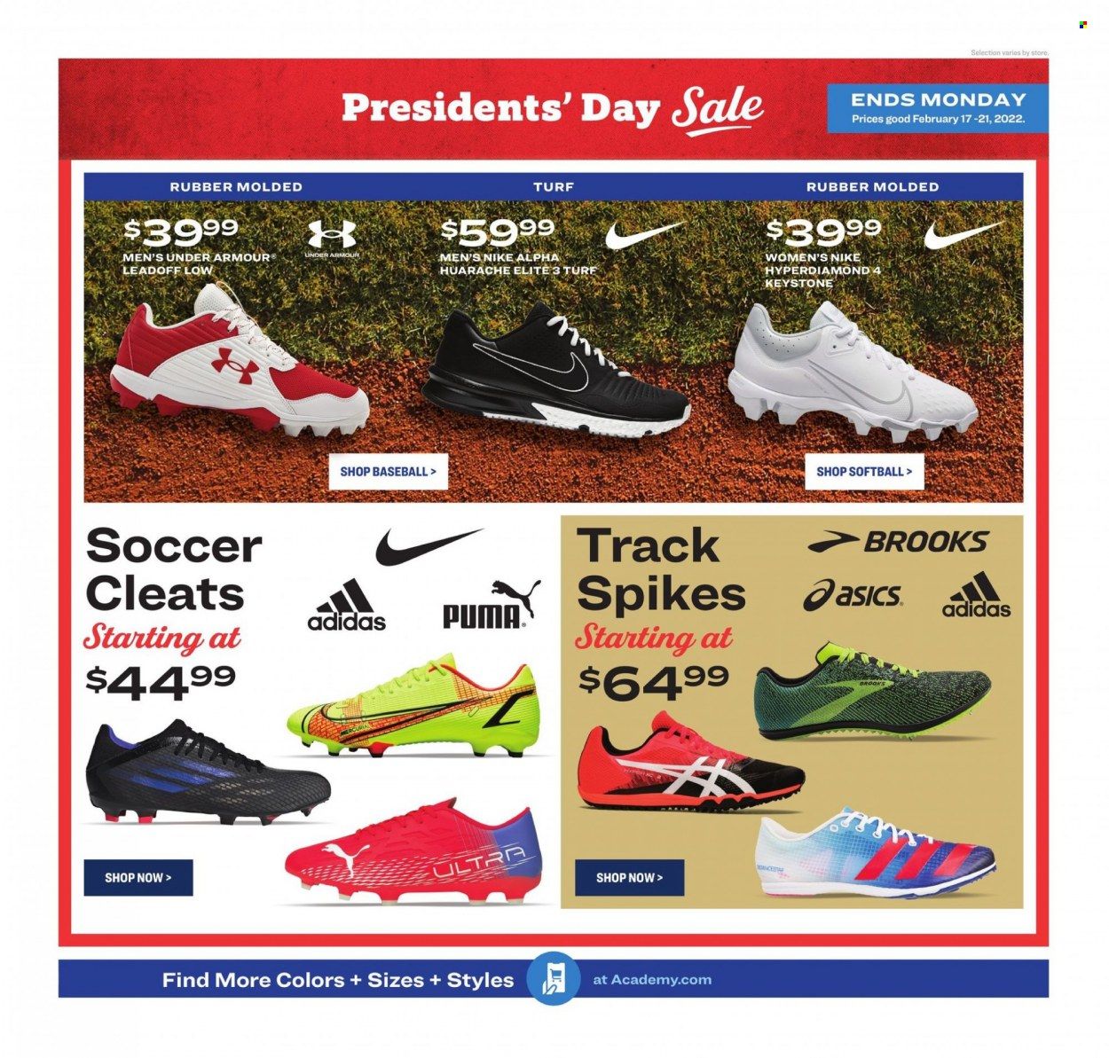 Academy Sports (AL, AR, GA, LA, MO, NC, SC, TN, TX) Weekly Ad Flyer February 21 to February 28