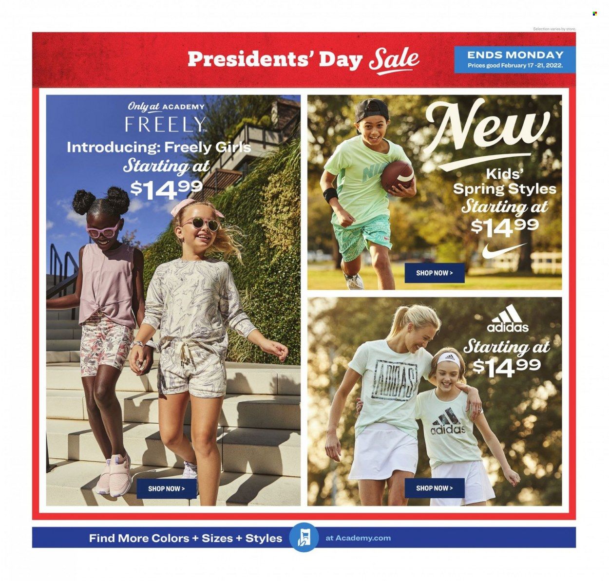 Academy Sports (AL, AR, GA, LA, MO, NC, SC, TN, TX) Weekly Ad Flyer February 21 to February 28