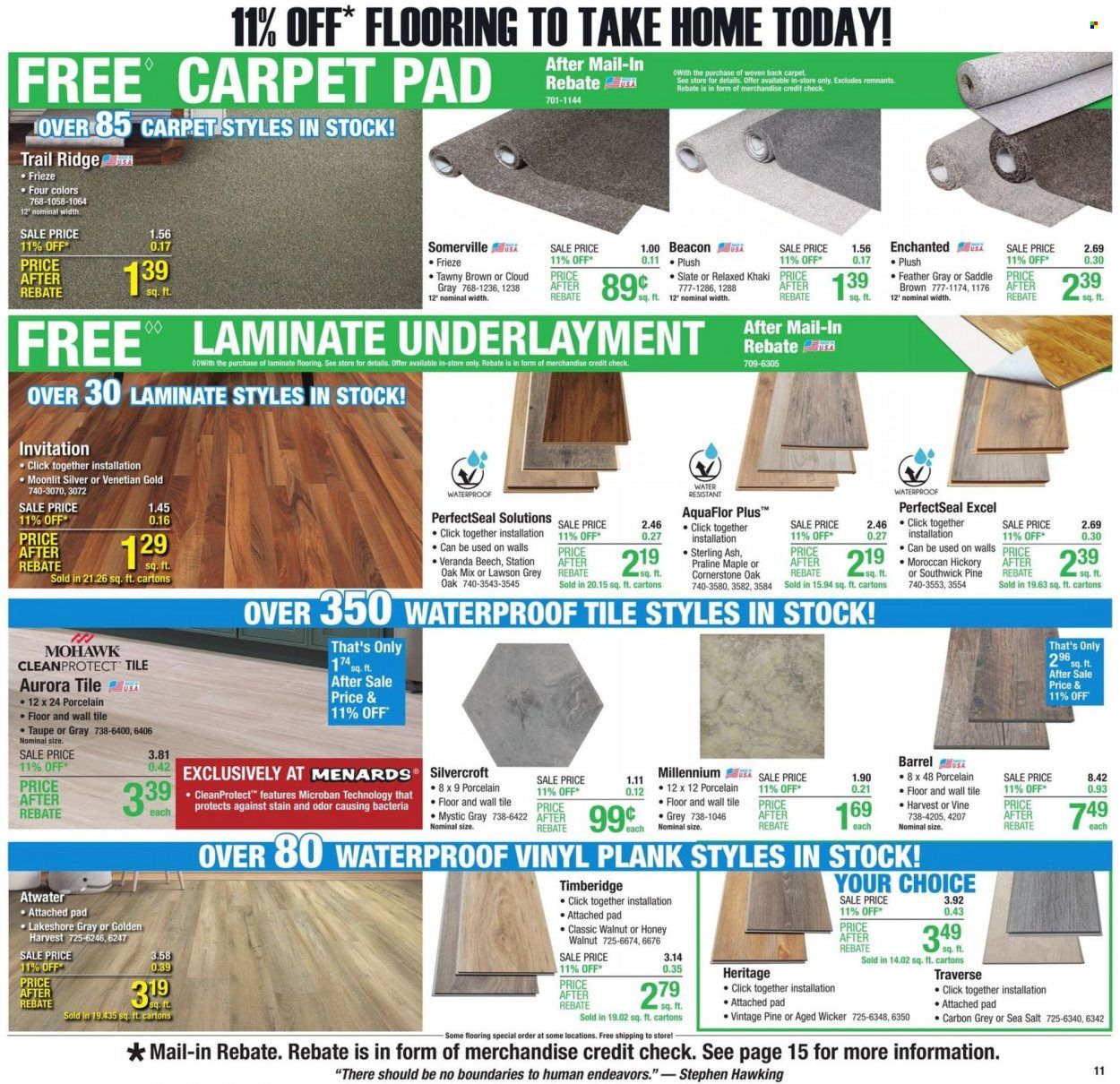 Menards Weekly Ad Flyer February 21 to February 28