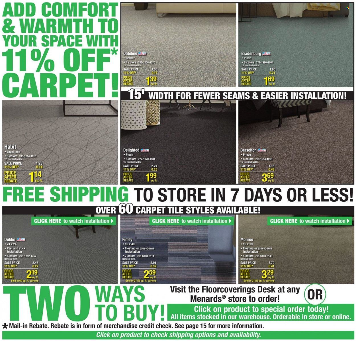 Menards Weekly Ad Flyer February 21 to February 28
