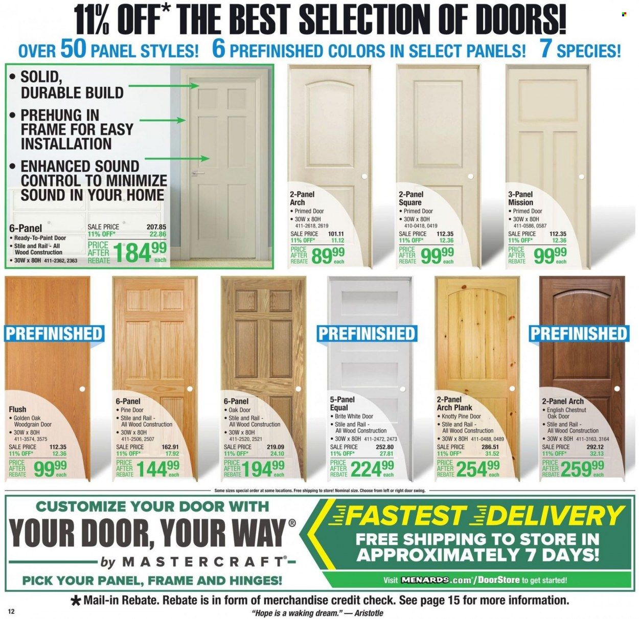 Menards Weekly Ad Flyer February 21 to February 28