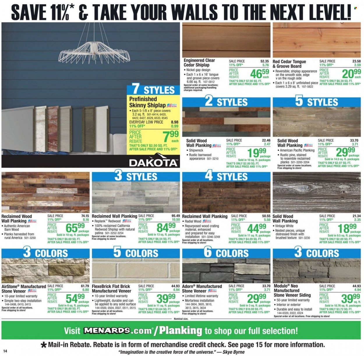 Menards Weekly Ad Flyer February 21 to February 28
