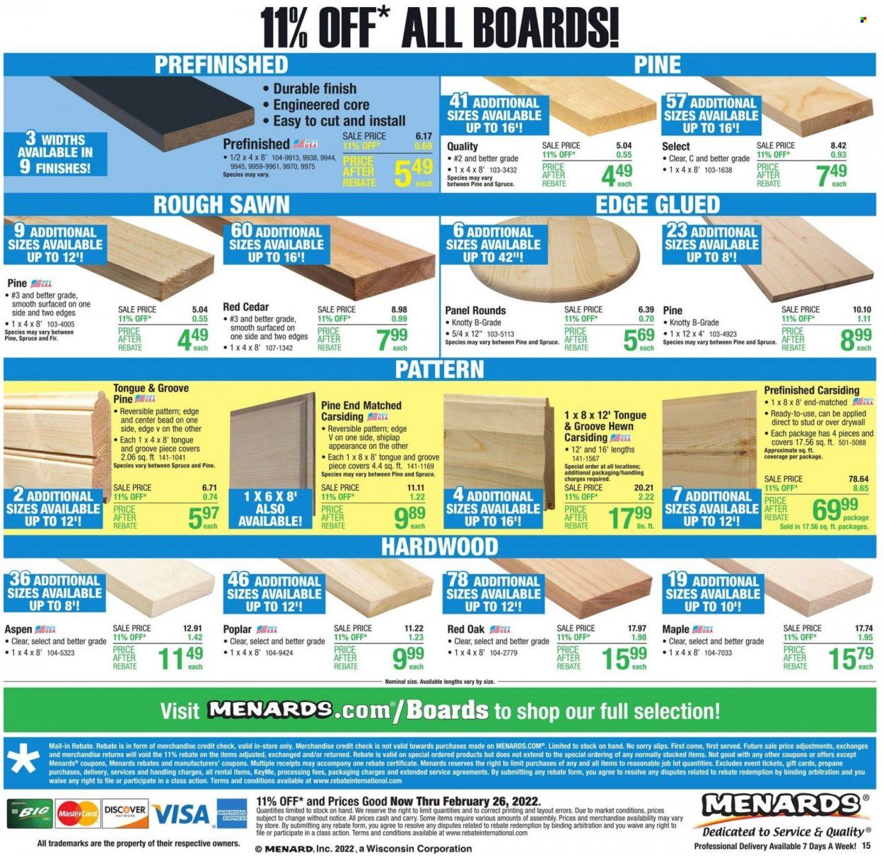Menards Weekly Ad Flyer February 21 to February 28