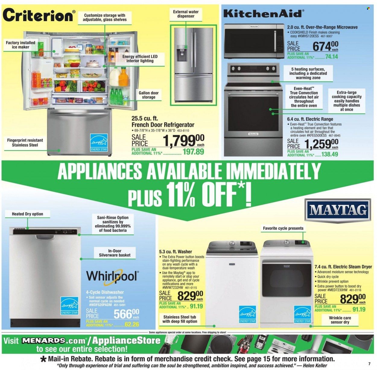 Menards Weekly Ad Flyer February 21 to February 28