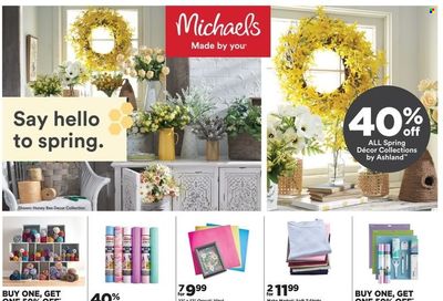 Michaels Weekly Ad Flyer February 21 to February 28
