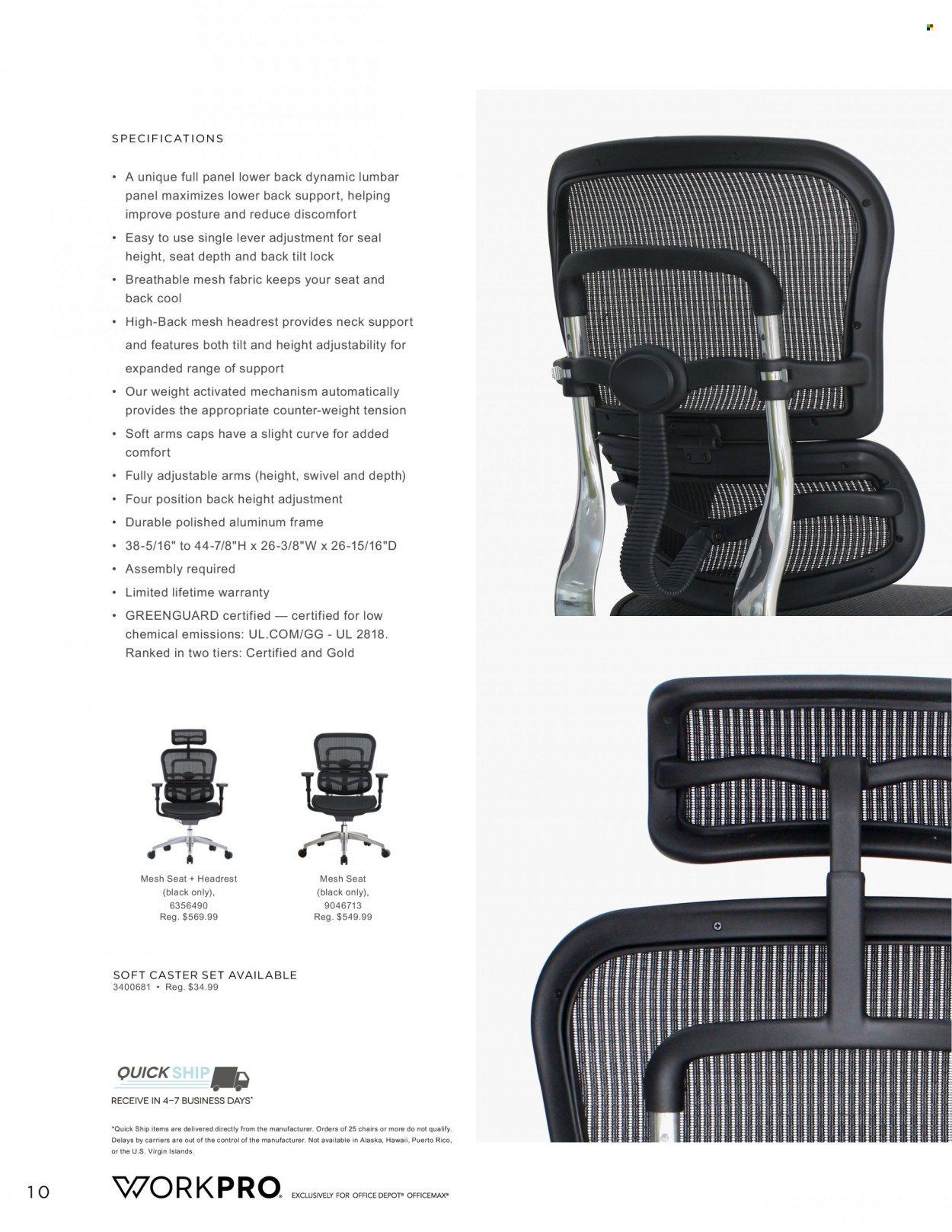 Office DEPOT Workpro 2022 Promotions & Flyer Specials November 2023