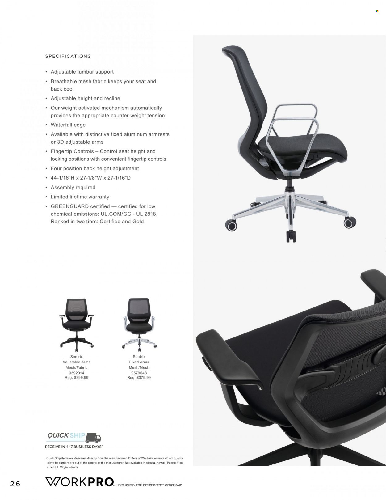 Office DEPOT Workpro 2022 Promotions & Flyer Specials November 2023