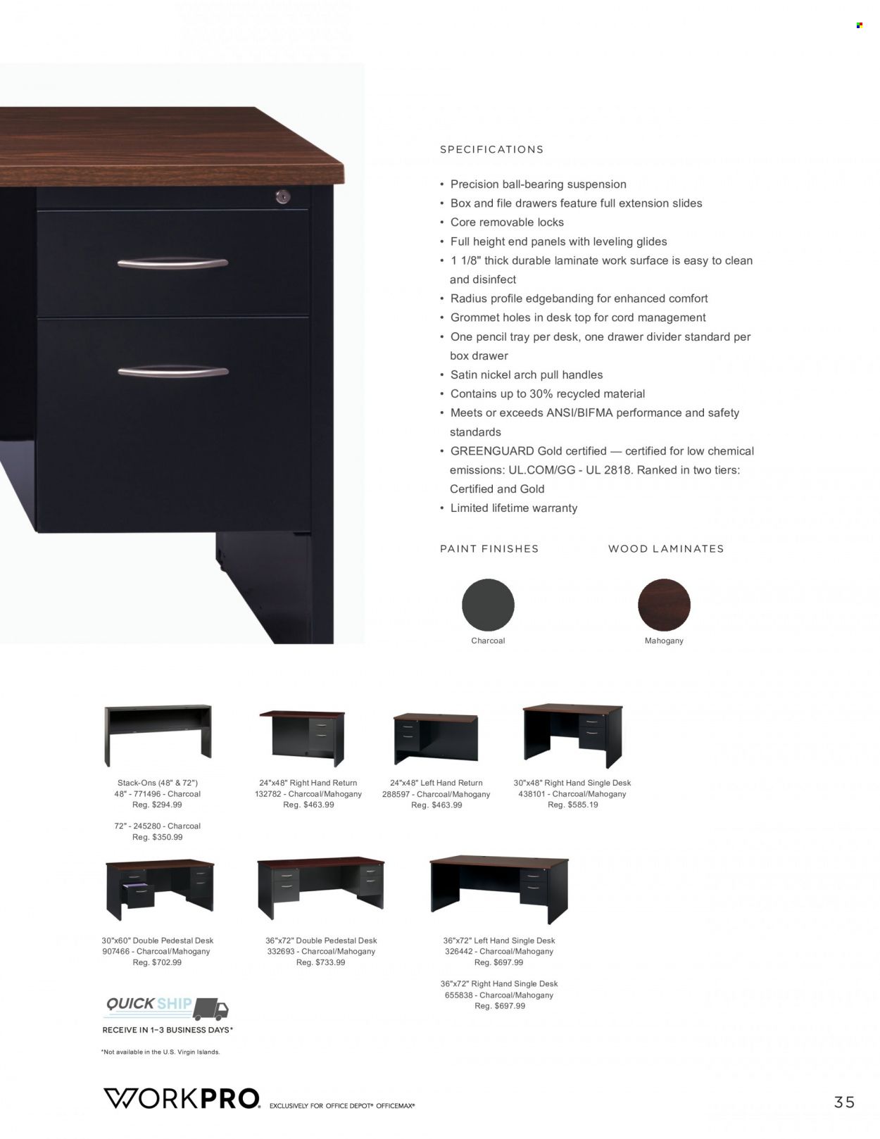 Office DEPOT Workpro 2022 Promotions & Flyer Specials November 2023