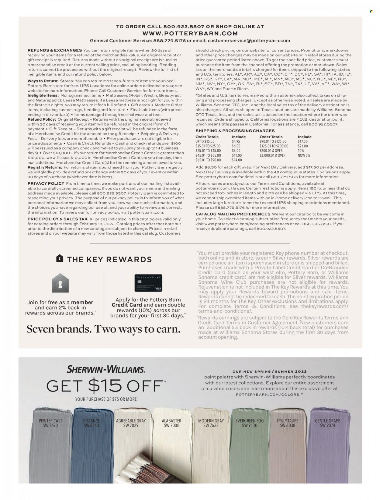 Pottery Barn Weekly Ad Flyer February 21 to February 28