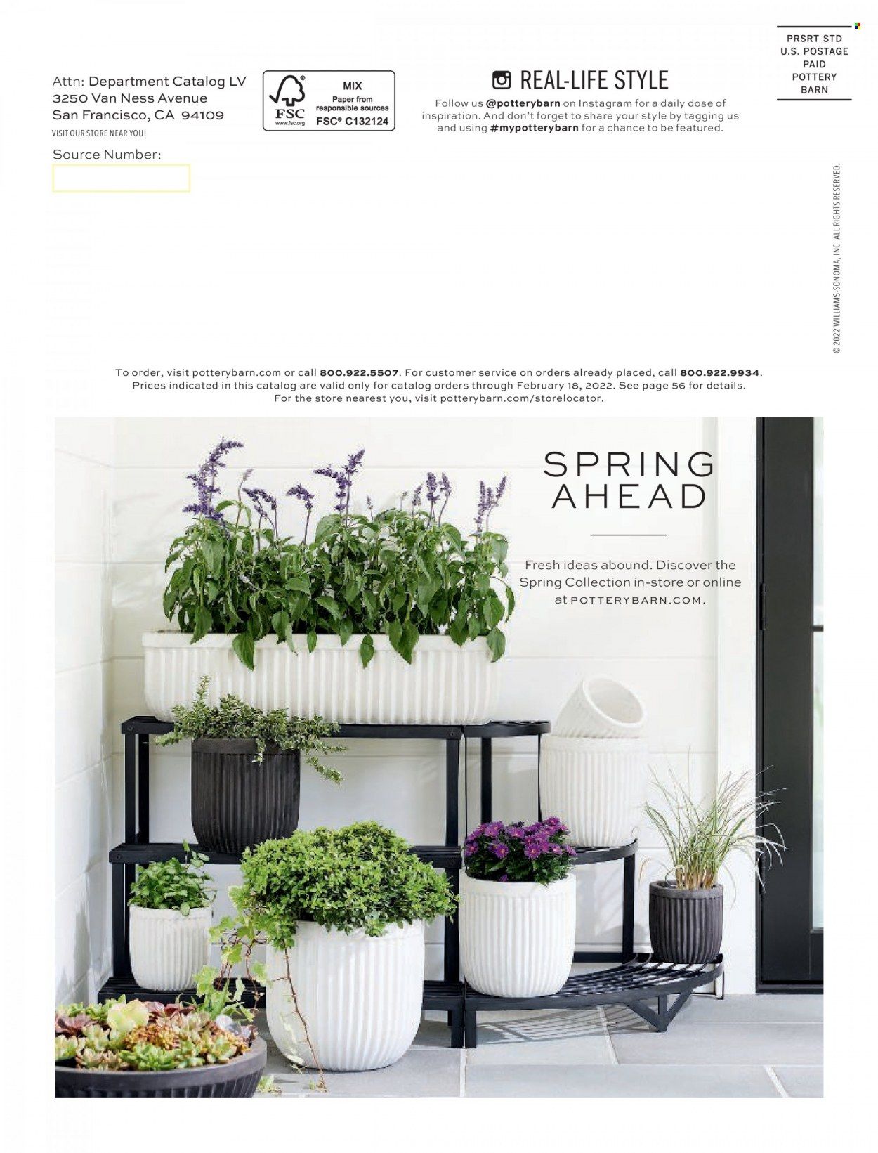 Pottery Barn Weekly Ad Flyer February 21 to February 28