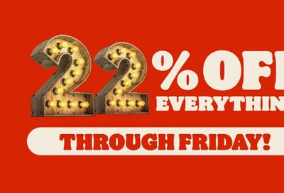 Burger King Extends their Big 22% Off Discount Through to Friday: A BK App Exclusive