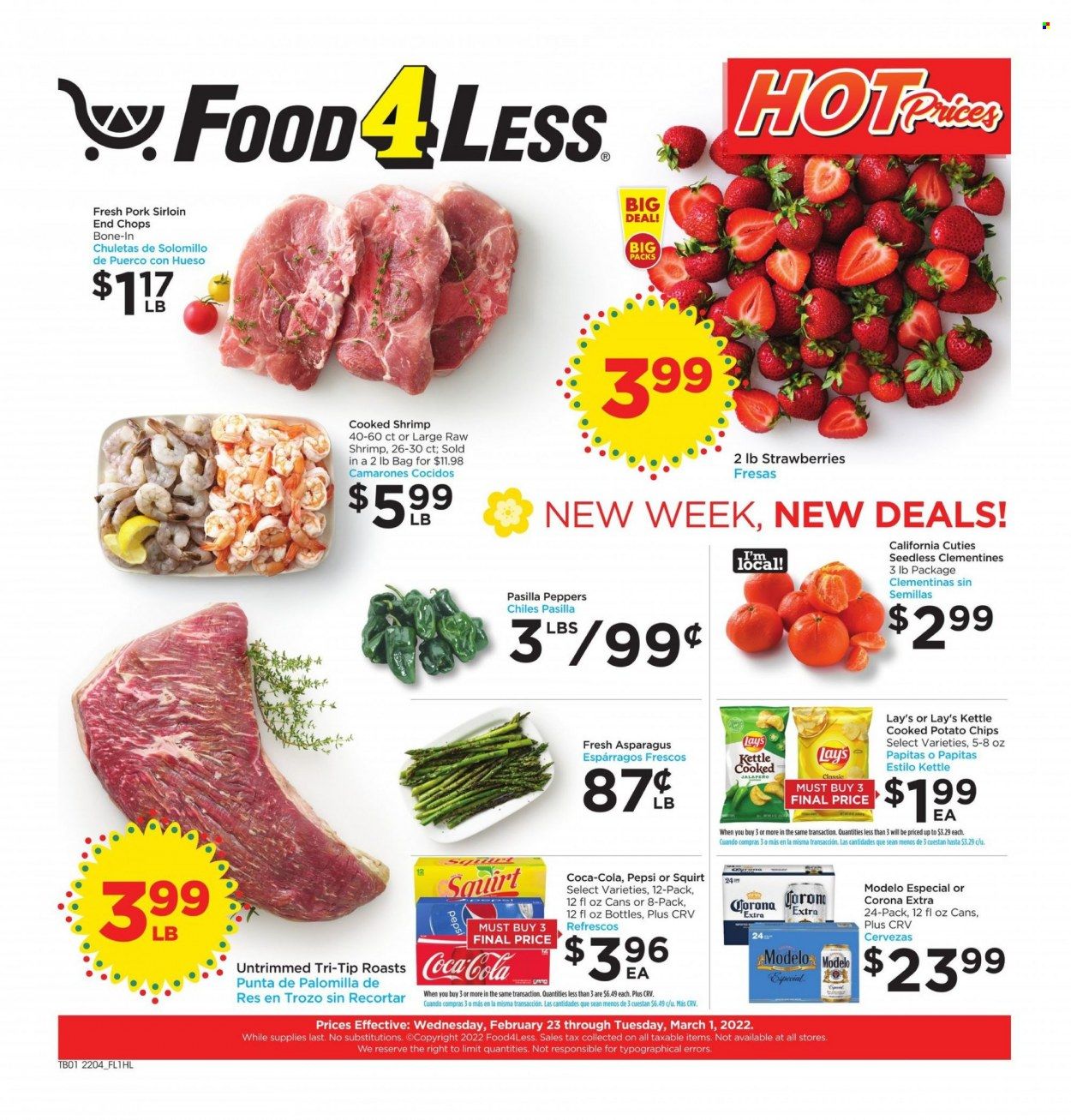 Food 4 Less (CA) Weekly Ad Flyer February 24 to March 3