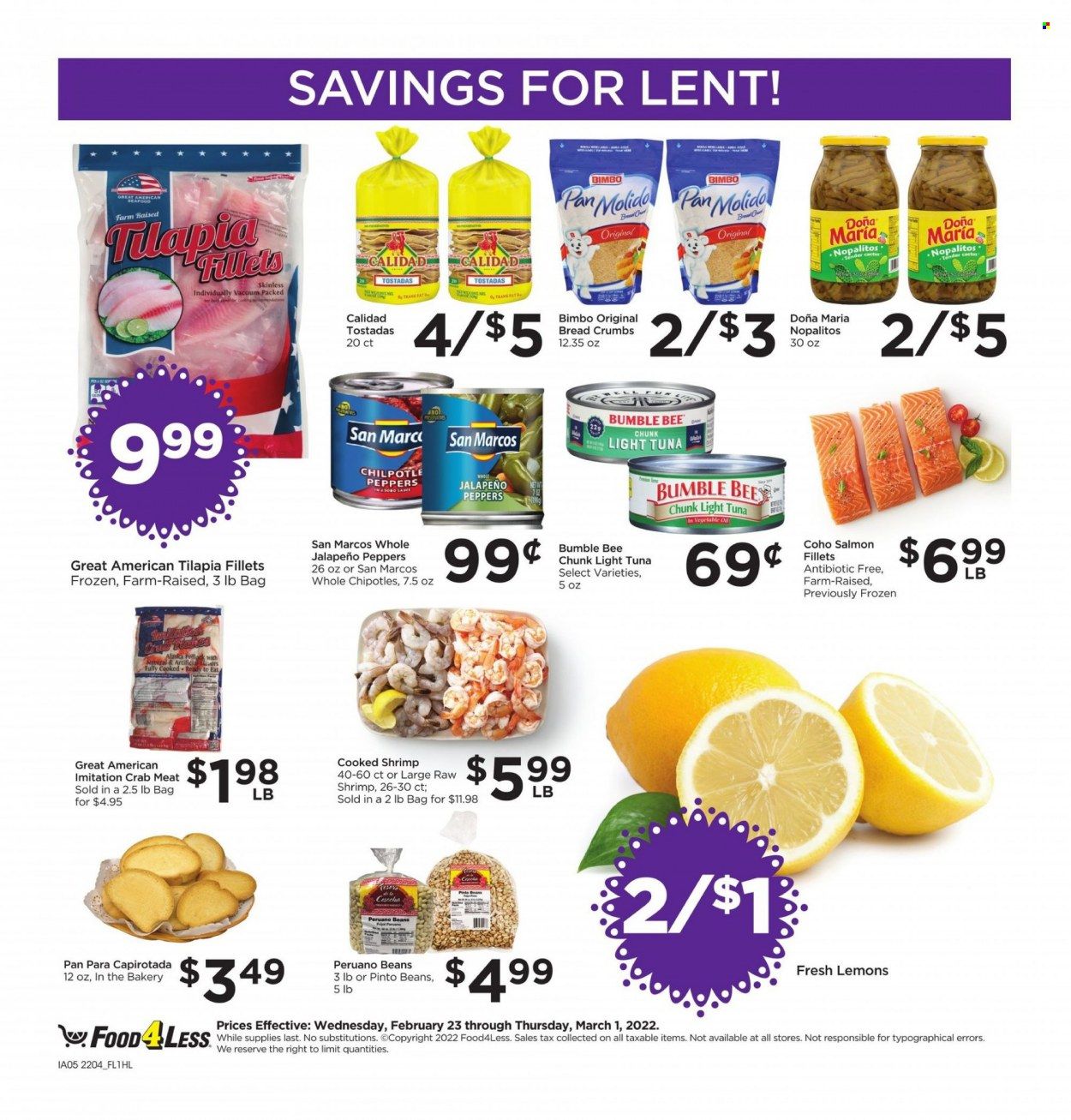 Food 4 Less (CA) Weekly Ad Flyer February 24 to March 3