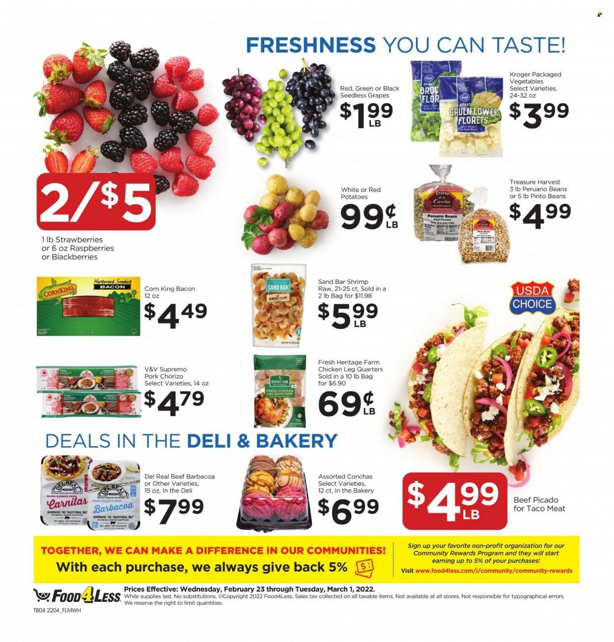 Food 4 Less (IL) Weekly Ad Flyer February 24 to March 3