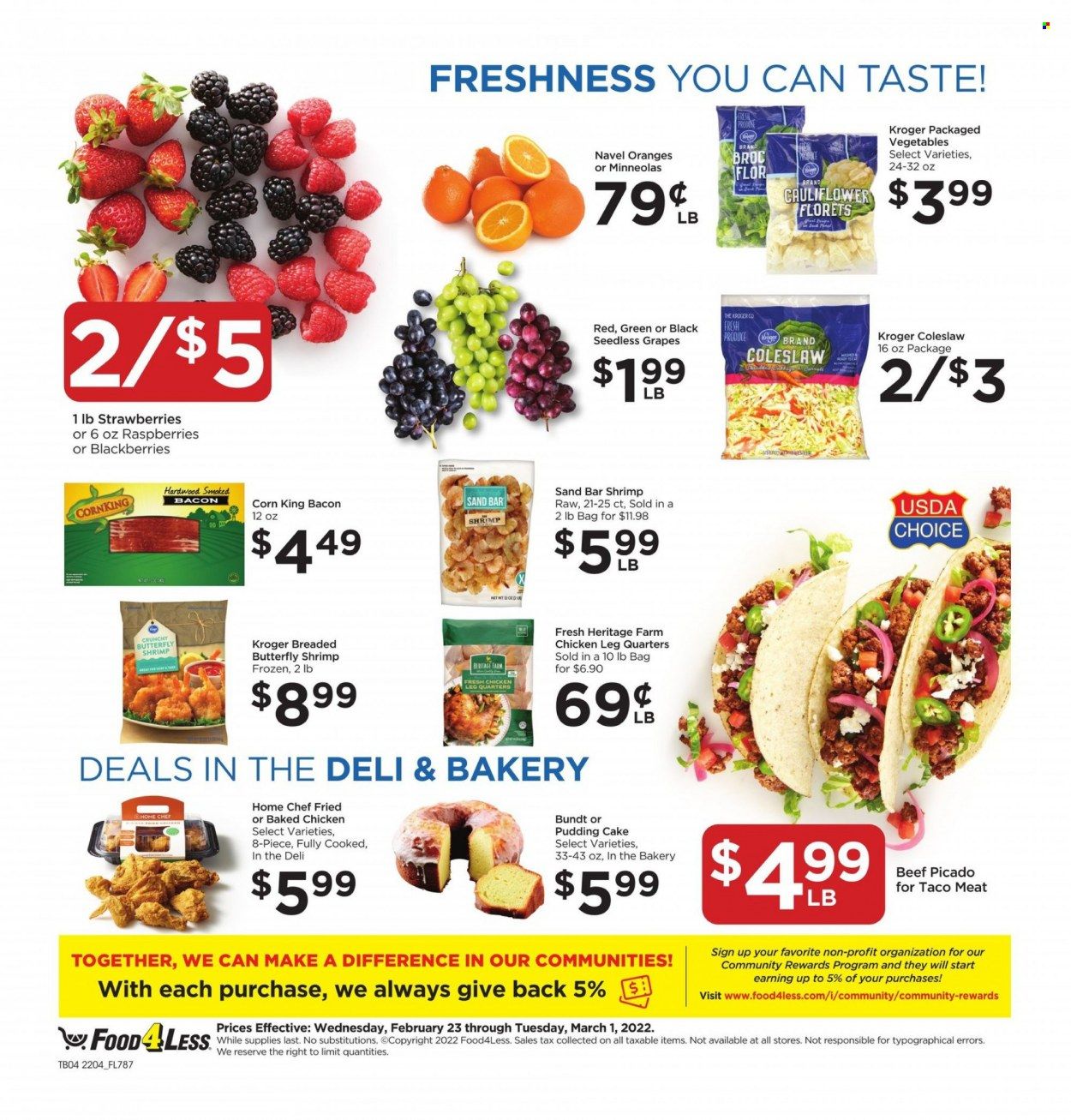 Food 4 Less (IN) Weekly Ad Flyer February 24 to March 3