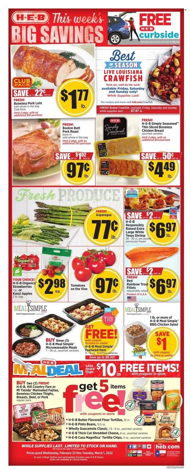 H-E-B (TX) Weekly Ad Flyer February 24 to March 3