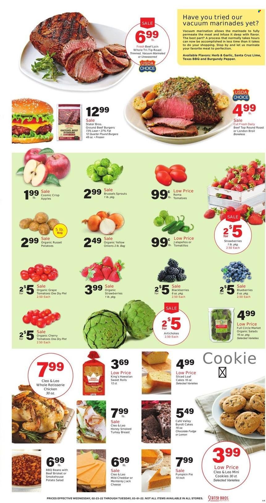 Stater Bros. (CA) Weekly Ad Flyer February 24 to March 3