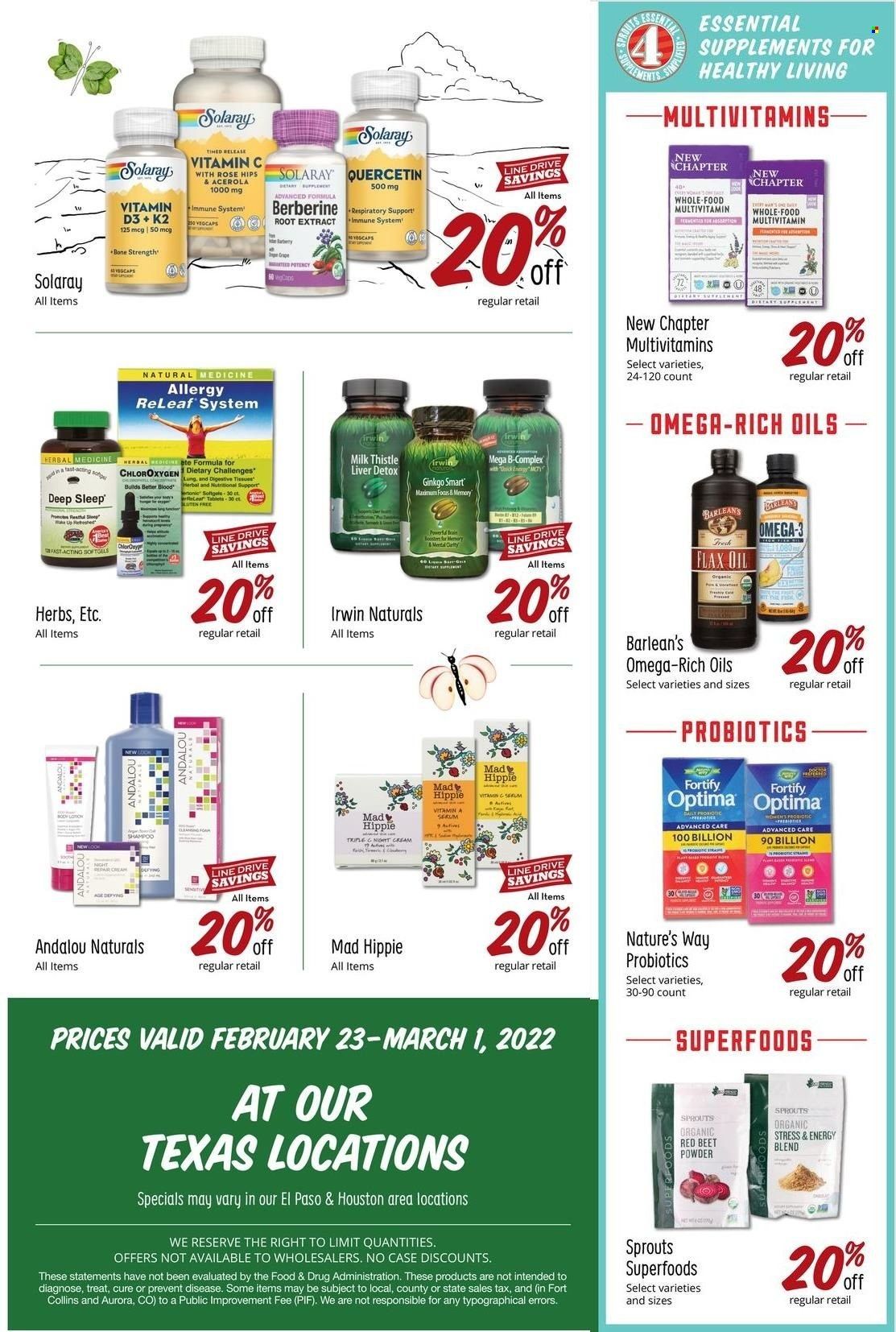 Sprouts Weekly Ad Flyer February 24 to March 3