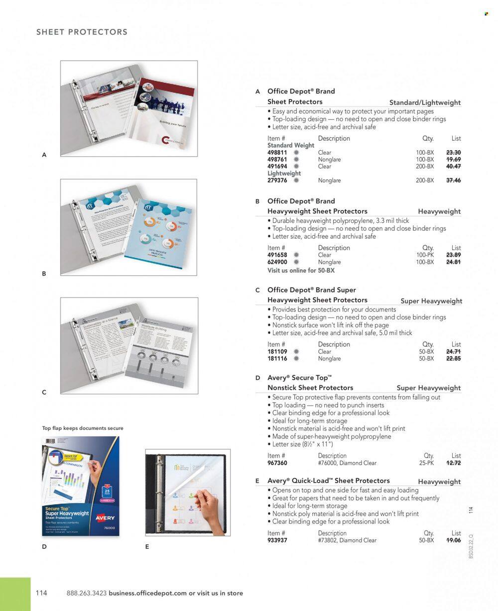Office DEPOT 2022 Business Reference Guide Promotions & Flyer Specials September 2022