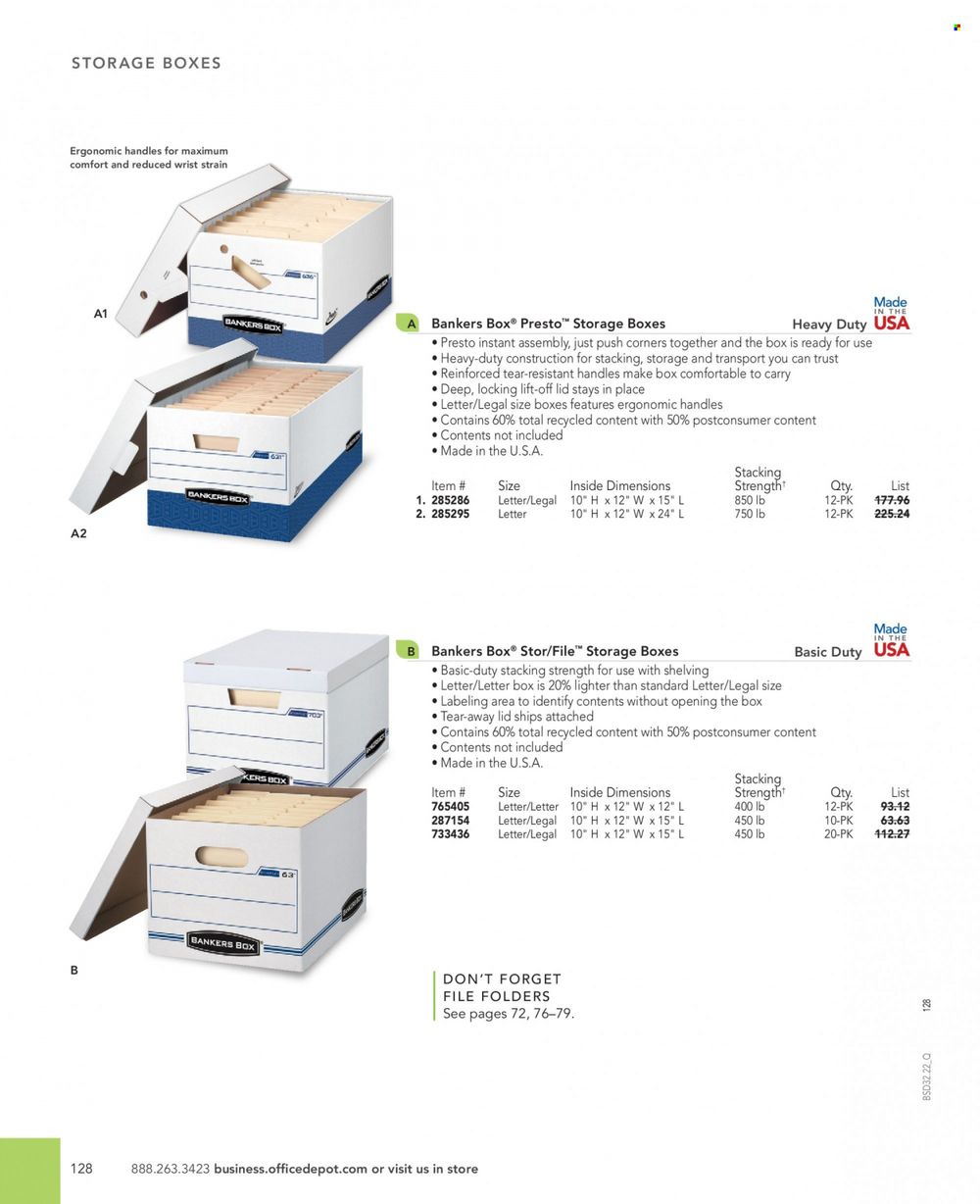 Office DEPOT 2022 Business Reference Guide Promotions & Flyer Specials September 2022