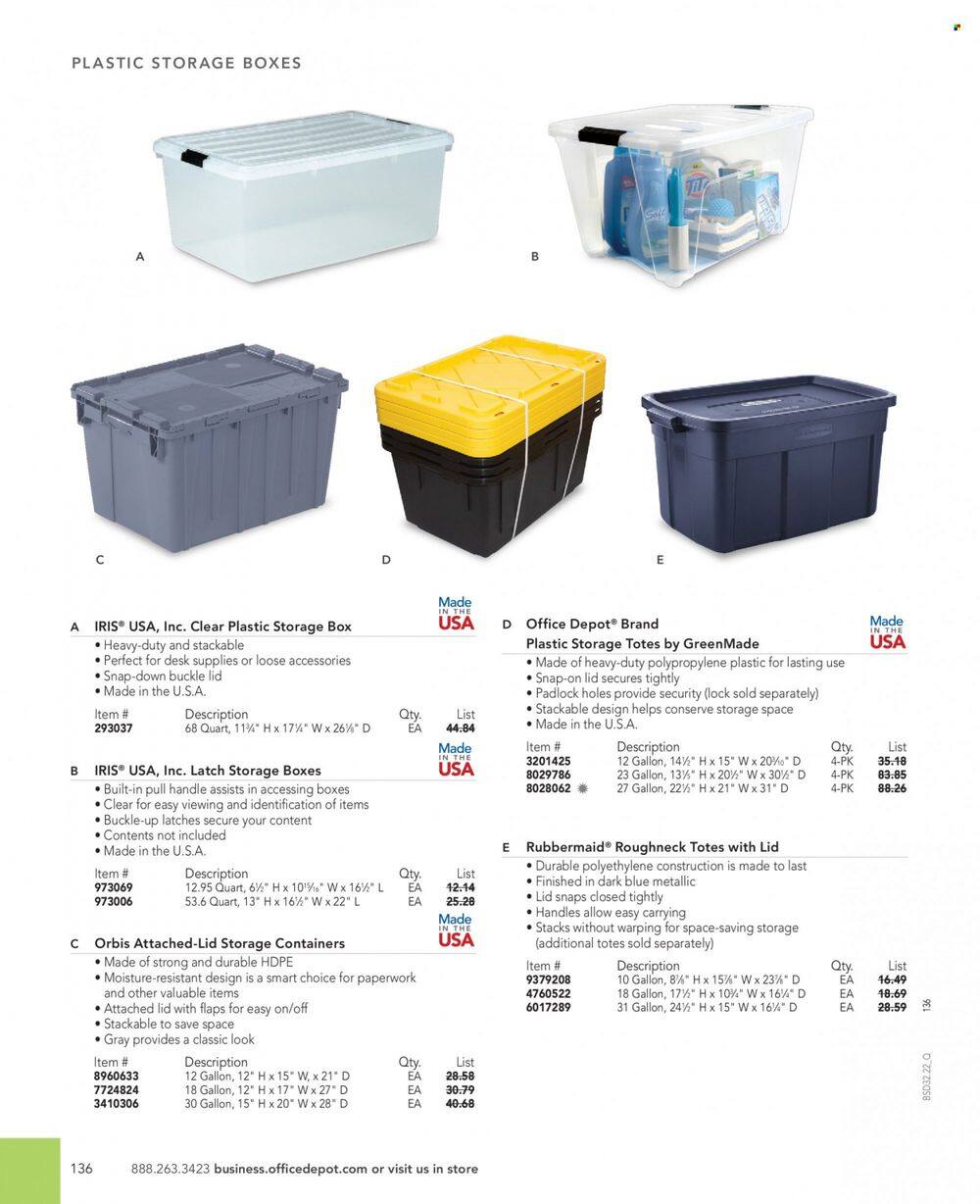 Office DEPOT 2022 Business Reference Guide Promotions & Flyer Specials September 2022