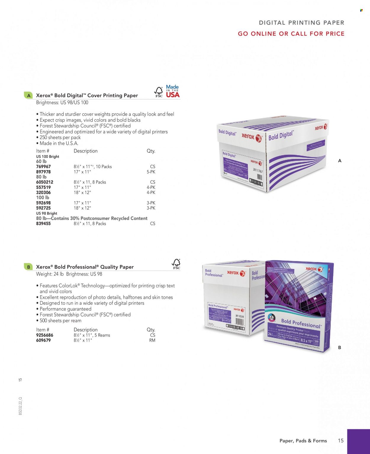 Office DEPOT 2022 Business Reference Guide Promotions & Flyer Specials September 2022
