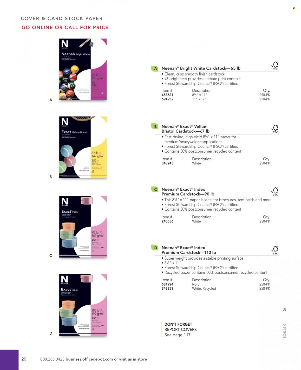 Office DEPOT 2022 Business Reference Guide Promotions & Flyer Specials September 2022