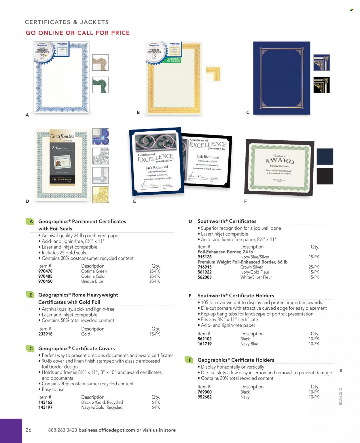 Office DEPOT 2022 Business Reference Guide Promotions & Flyer Specials September 2022