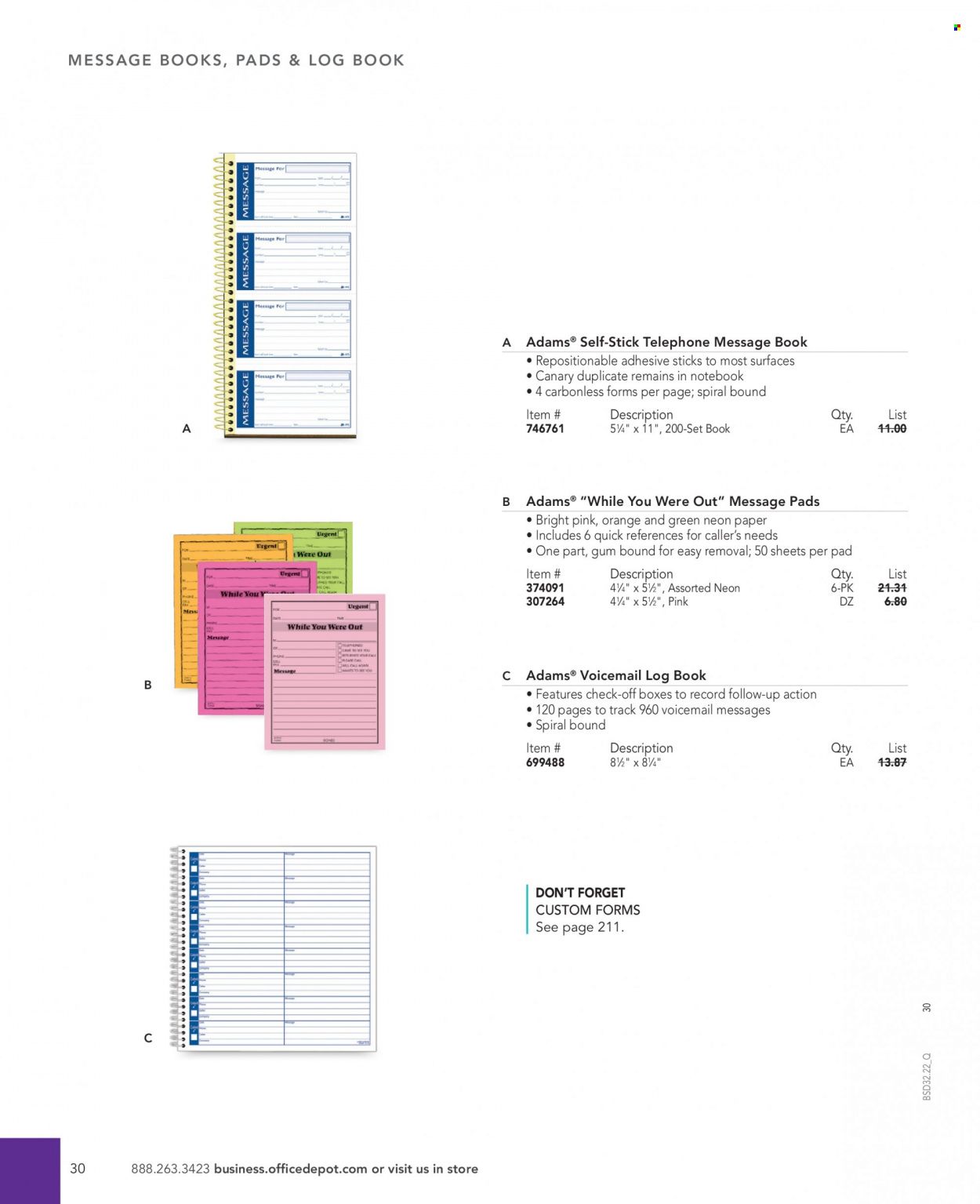 Office DEPOT 2022 Business Reference Guide Promotions & Flyer Specials September 2022