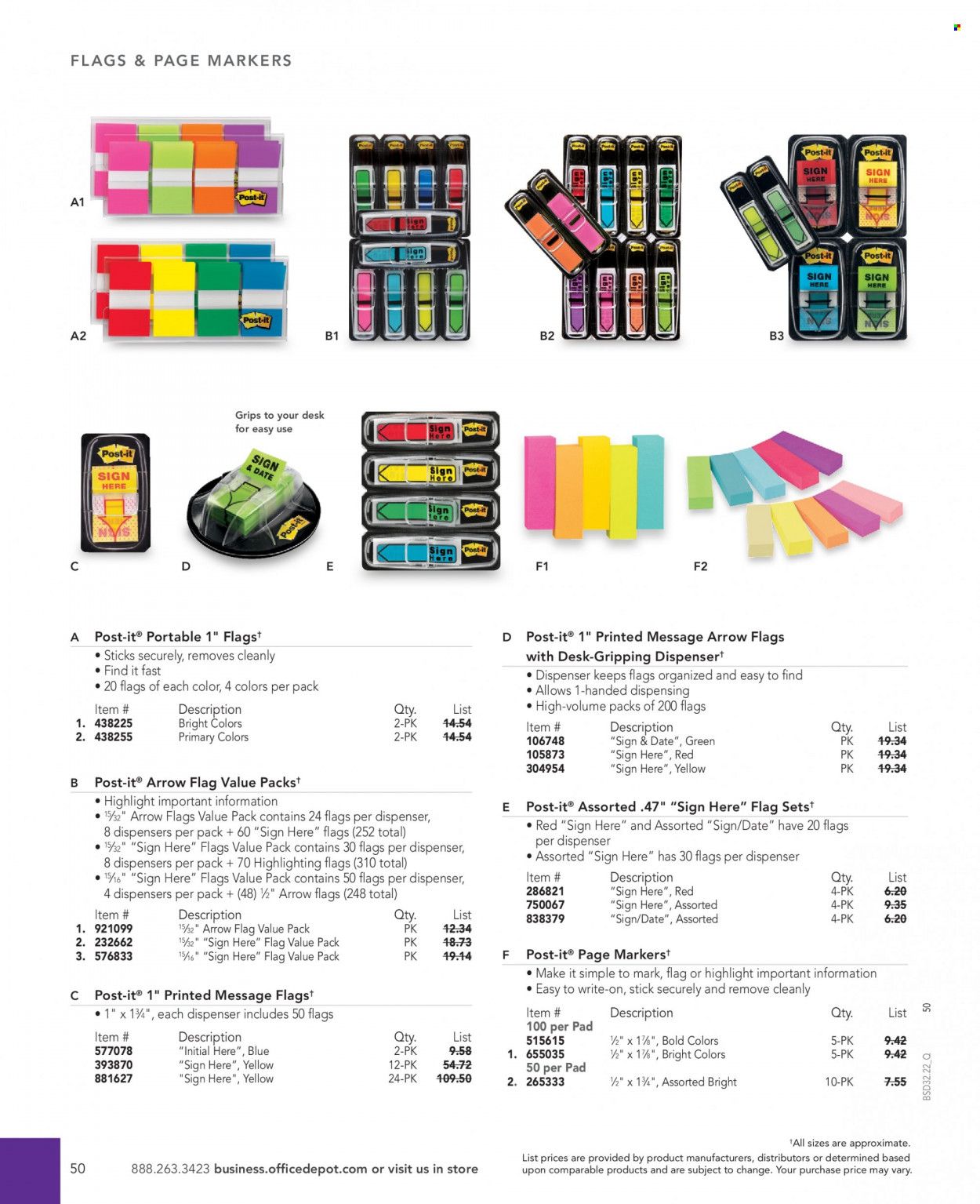 Office DEPOT 2022 Business Reference Guide Promotions & Flyer Specials September 2022