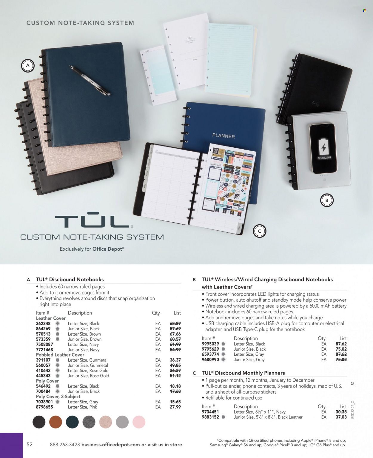 Office DEPOT 2022 Business Reference Guide Promotions & Flyer Specials September 2022