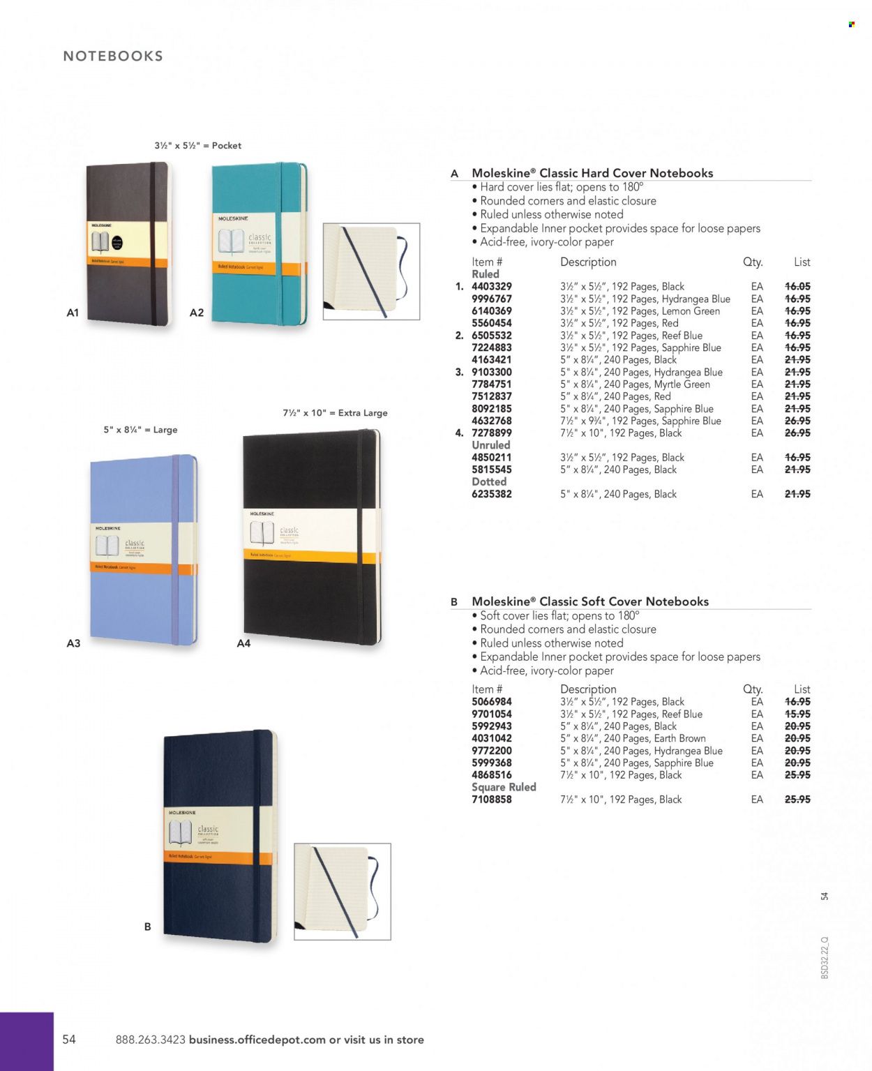 Office DEPOT 2022 Business Reference Guide Promotions & Flyer Specials September 2022