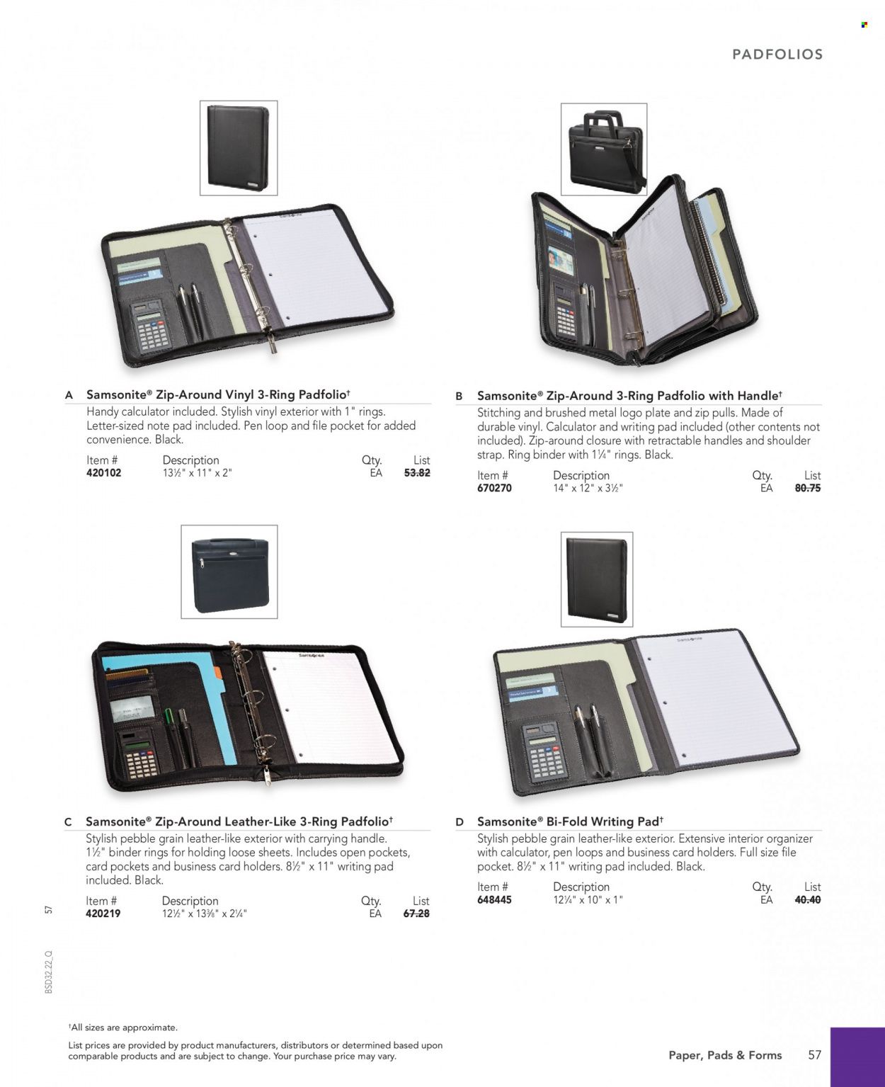 Office DEPOT 2022 Business Reference Guide Promotions & Flyer Specials September 2022