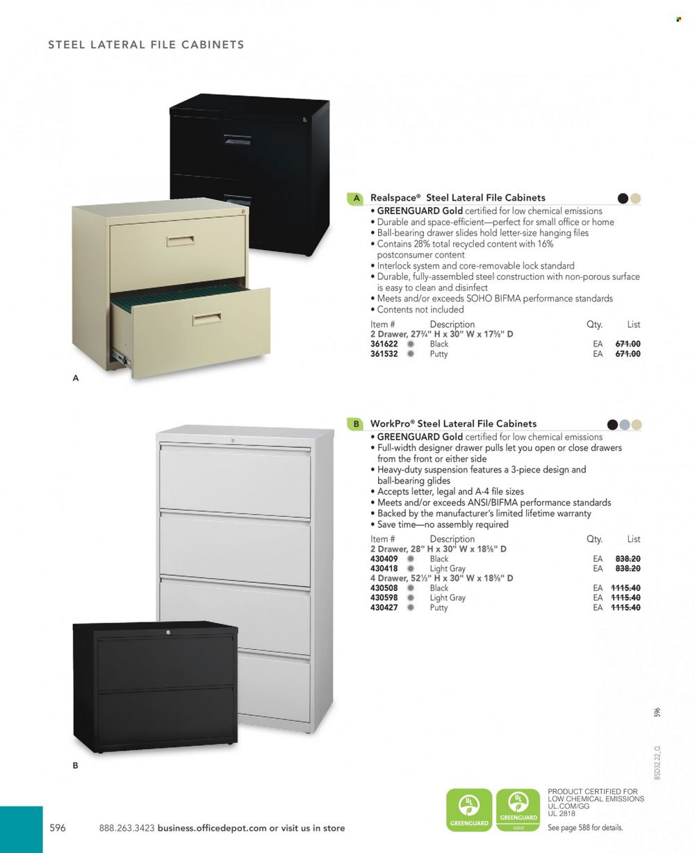 Office DEPOT 2022 Business Reference Guide Promotions & Flyer Specials September 2022