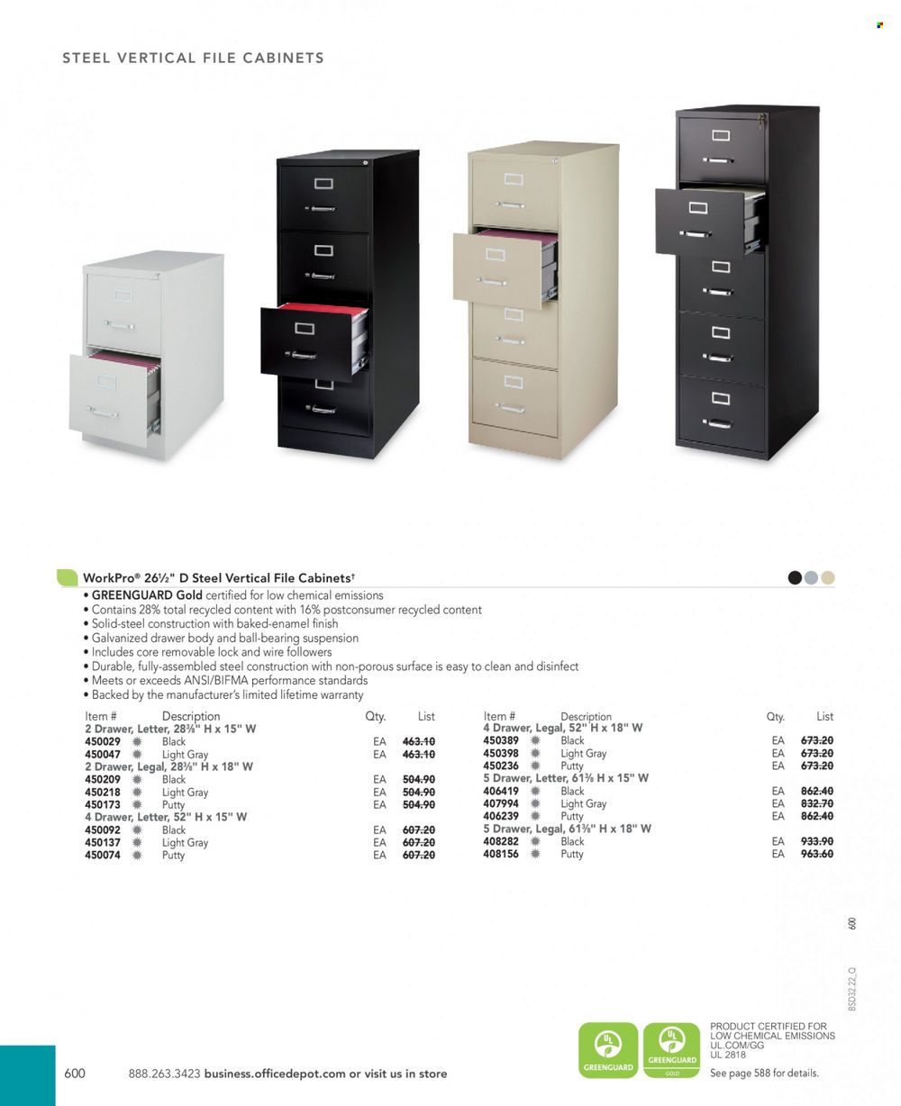 Office DEPOT 2022 Business Reference Guide Promotions & Flyer Specials September 2022