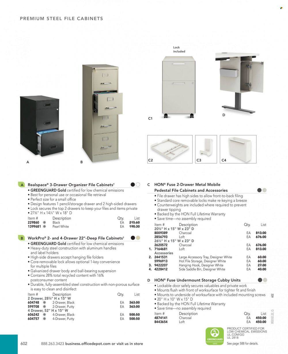 Office DEPOT 2022 Business Reference Guide Promotions & Flyer Specials September 2022