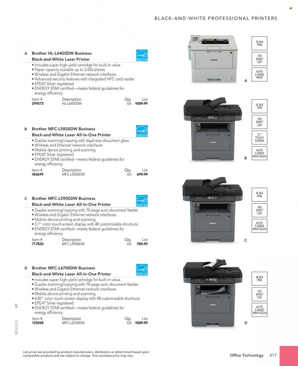 Office DEPOT 2022 Business Reference Guide Promotions & Flyer Specials September 2022