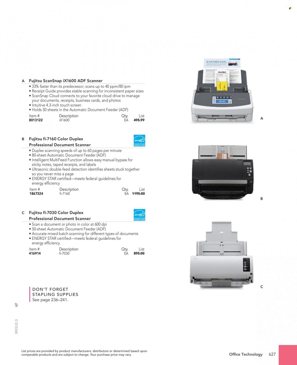 Office DEPOT 2022 Business Reference Guide Promotions & Flyer Specials September 2022