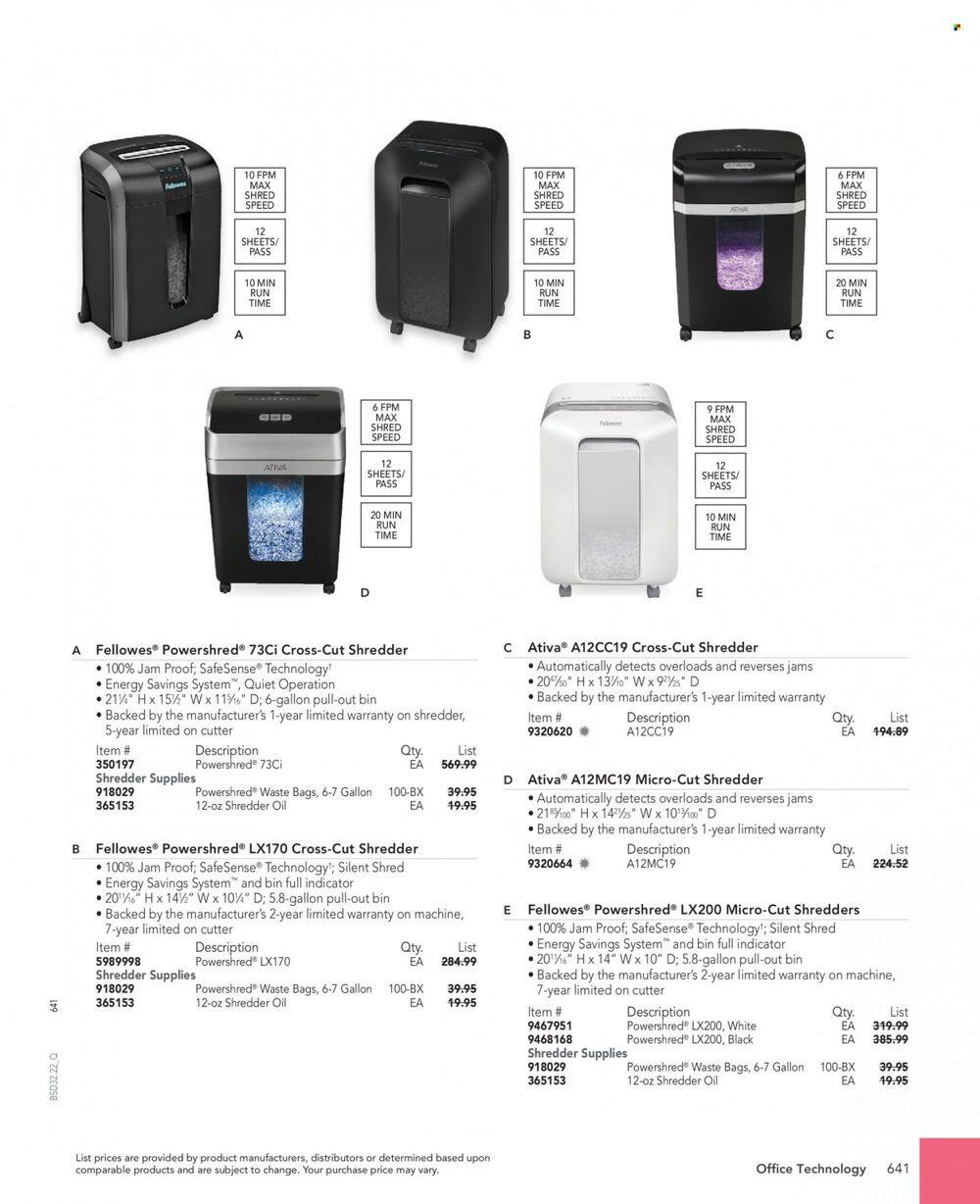 Office DEPOT 2022 Business Reference Guide Promotions & Flyer Specials September 2022