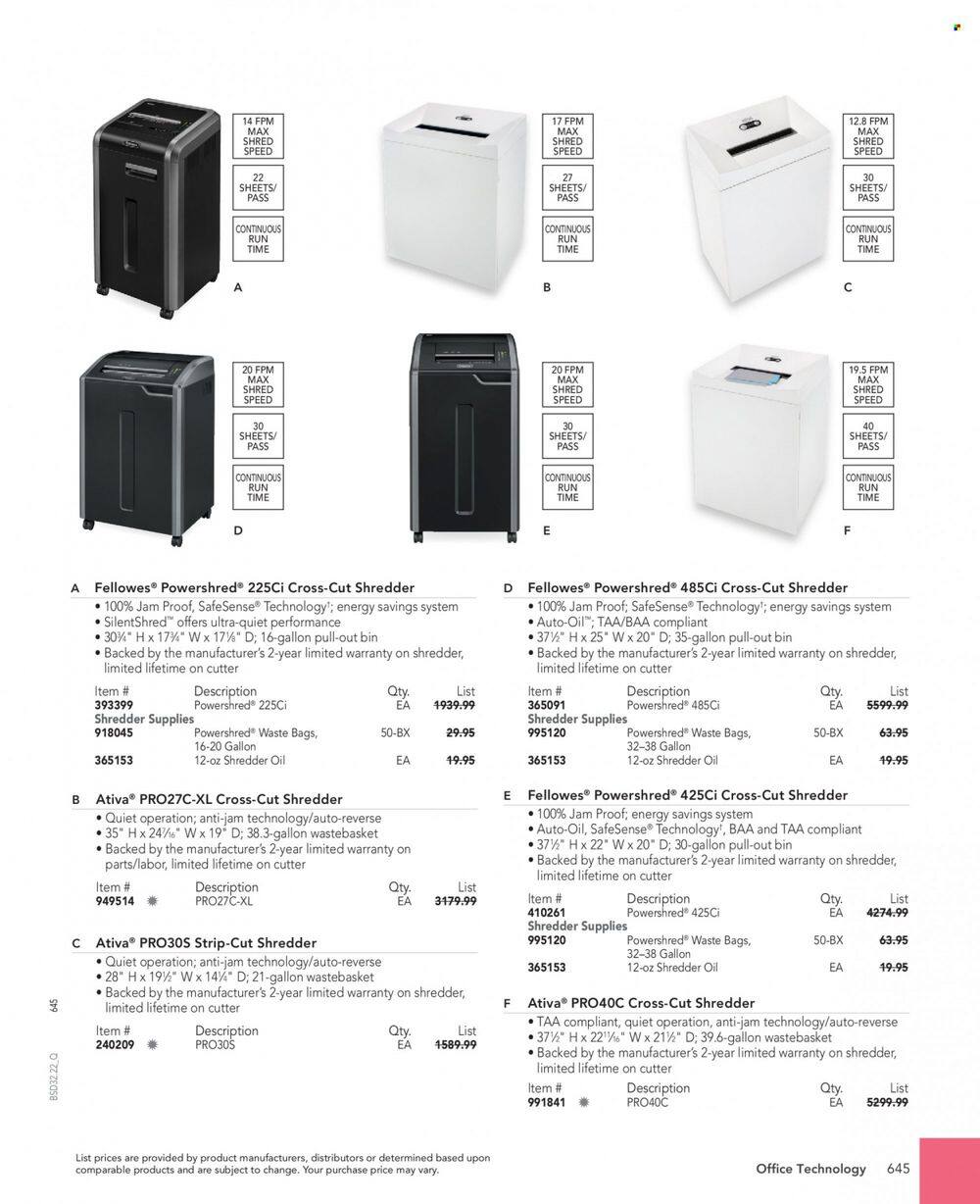 Office DEPOT 2022 Business Reference Guide Promotions & Flyer Specials September 2022