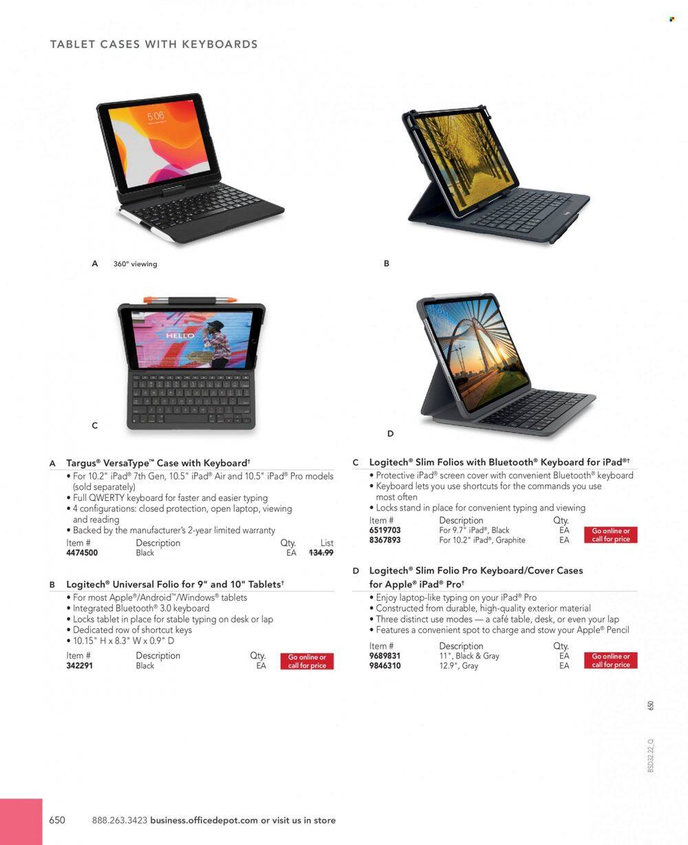 Office DEPOT 2022 Business Reference Guide Promotions & Flyer Specials September 2022