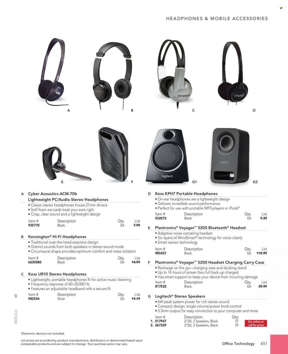 Office DEPOT 2022 Business Reference Guide Promotions & Flyer Specials September 2022