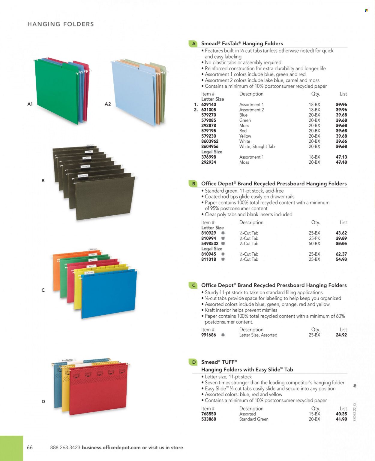 Office DEPOT 2022 Business Reference Guide Promotions & Flyer Specials September 2022