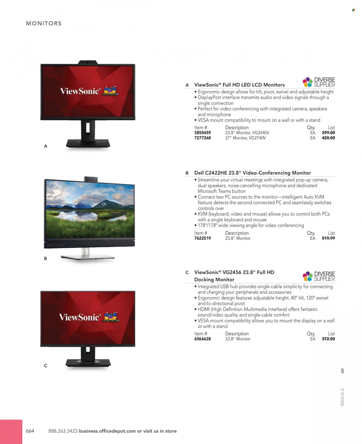 Office DEPOT 2022 Business Reference Guide Promotions & Flyer Specials September 2022