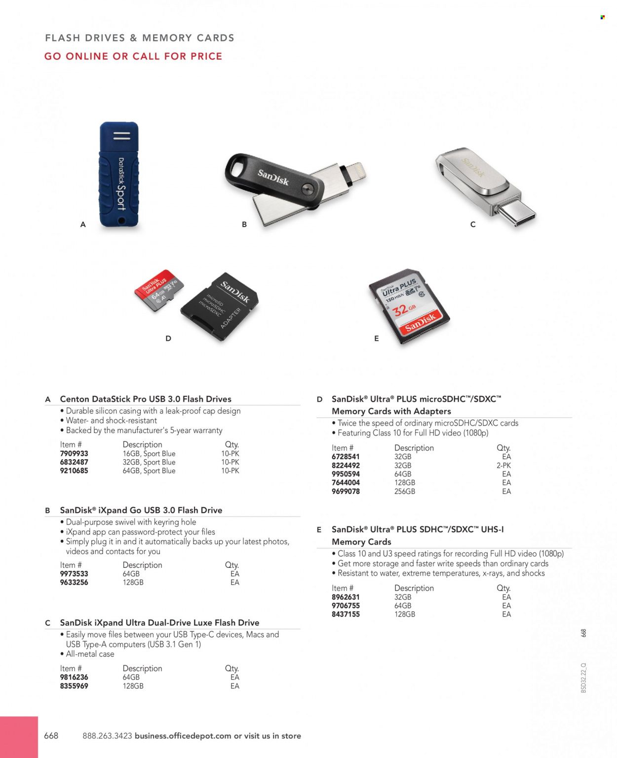 Office DEPOT 2022 Business Reference Guide Promotions & Flyer Specials September 2022