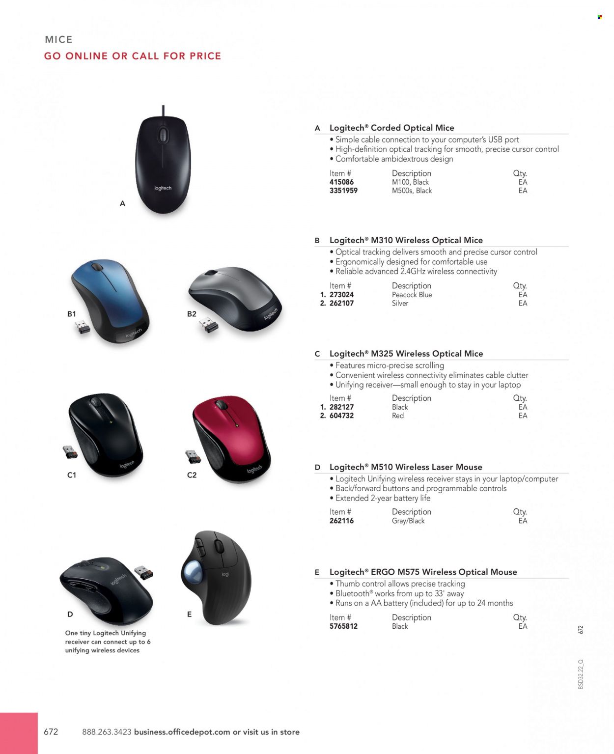 Office DEPOT 2022 Business Reference Guide Promotions & Flyer Specials September 2022