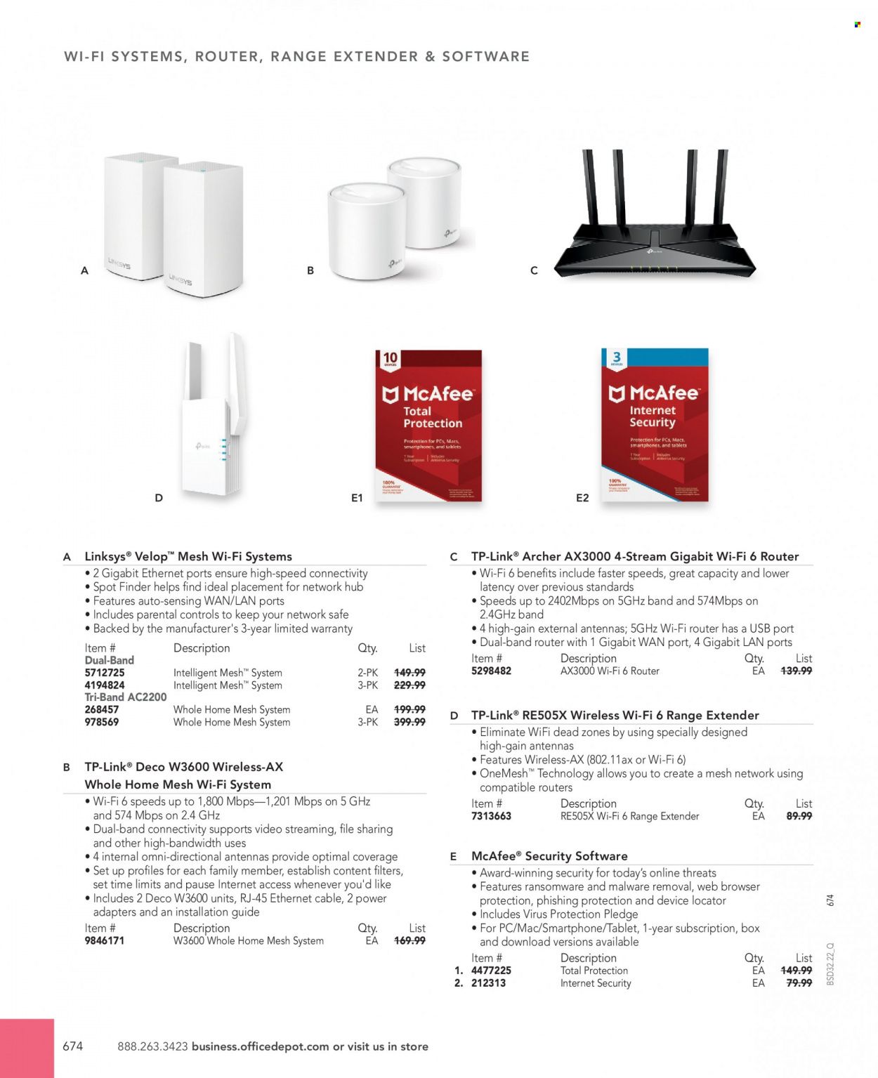 Office DEPOT 2022 Business Reference Guide Promotions & Flyer Specials September 2022