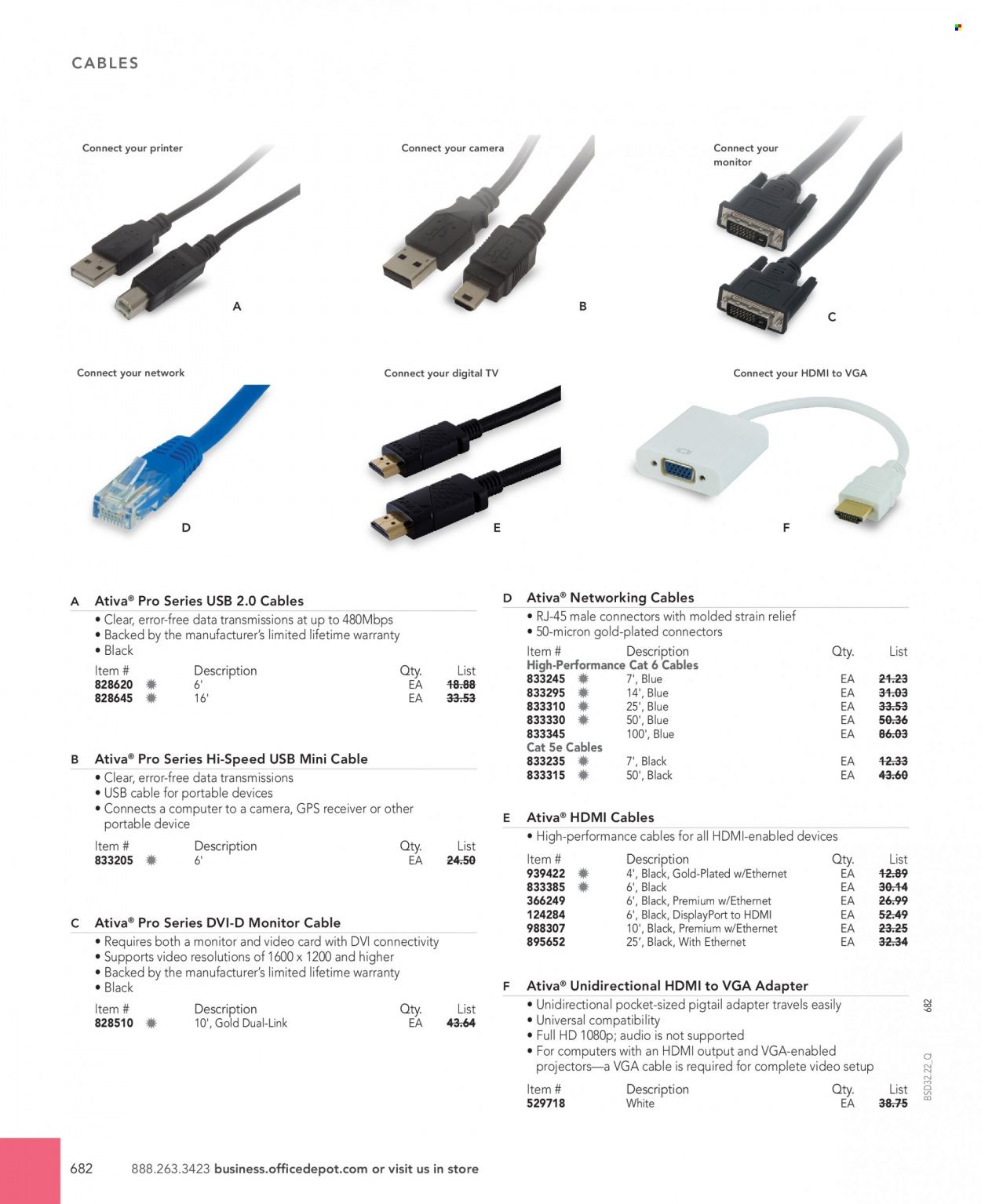 Office DEPOT 2022 Business Reference Guide Promotions & Flyer Specials September 2022