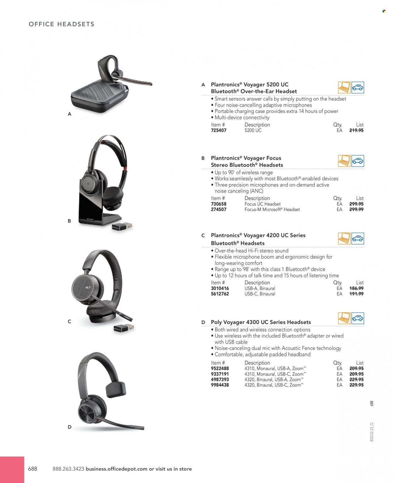 Office DEPOT 2022 Business Reference Guide Promotions & Flyer Specials September 2022